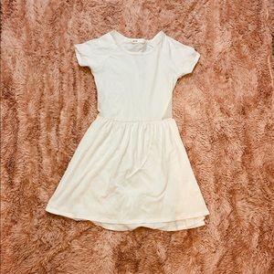 White tshirt dress Bluenotes size S